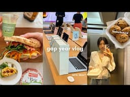 gap year vlog | dental visit🦷, new MacBook M4 unboxing, reunited with friend 🫶🏻
