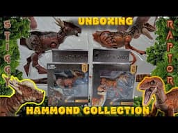 Unboxing Stiggymoloch y Velociraptor Hammond Collection!