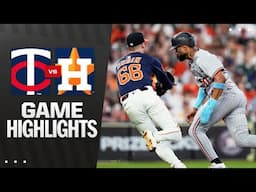Twins vs. Astros Game Highlights (6/15/25) | MLB Highlights