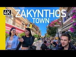 Zakynthos Town, Greece Tour | Up Close - What to expect 4K