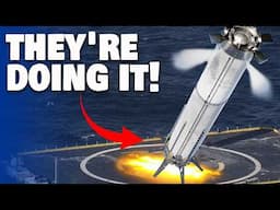 SpaceX Revealed Landing Starship on Droneship by Legs while Mechazilla...