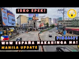 Wow! Sa Wakas Nakahinga na ang España Boulevard! Mas Walkable na ang Sidewalk 🇵🇭