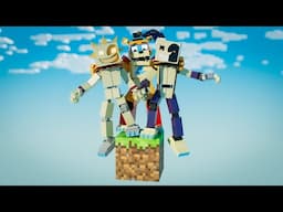 Minecraft FNAF Stuck on one block! (Minecraft Roleplay)