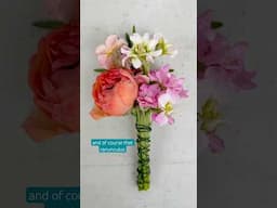 Day 7: 100 Days 100 Bouquets (Spring Boutonnière)