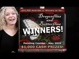 WINNER Announcement - May 2025 Painting Contest Winners - ALL Skill Level Artist Competition