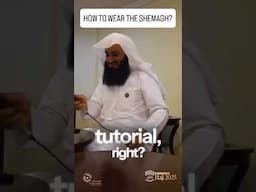 #muftimenk  - Wearing the shemagh when windy #emanchannel