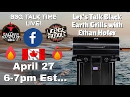 Let's talk Black Earth Grills with Ethan Hofer.....And of course BBQ....