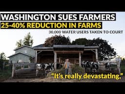WASHINGTON SUES FARMERS IN MASS | Up to 40% Reduction in Farm Produce "It's really devastating."