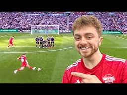 SCORING MY DREAM FREE KICK IN FRONT OF 90,000