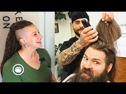 Man Shocks Family After Shaving off 6 Years of Hair Growth - Their Reaction Is Priceless