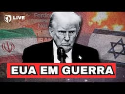 🔴ALERTA| EUA EM GUERRA , PETRÓLEO EM CHEQUE E OS EFEITOS NO BRASIL