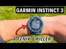 Garmin Instinct 3 Review (AMOLED & Solar): A Cheaper/Better Fenix 8?