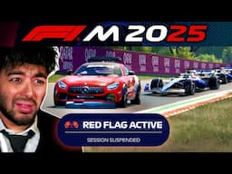 Mid-Race Disaster! Awful SAFETY CAR & RED FLAG timing... F1 Manager: 2025 DLC Career S3 Part 3