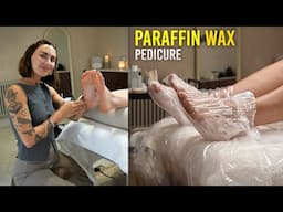 Luxury Paraffin Wax Pedicure Transformation | Relaxing Tutorial