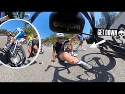 I CRASHED HARD AT A SPANISH ROAD RACE...