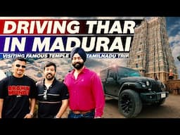 Driving Thar In Madurai | Visiting Famous Temple 🛕 | Tamilnadu Trip 😍