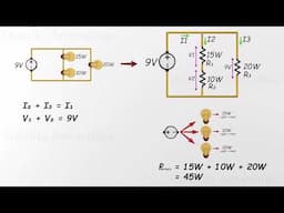 Power Solved Problem: Light Bulb Circuit Using P = VI & Ohm's Law