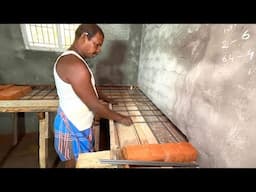 Amazing Kitchen Countertop-Kitchen Table Formwork with Reinforcement-Using by Sand and cement