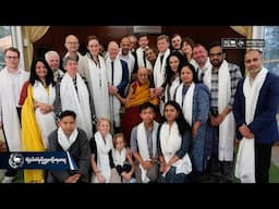 Dalai Lama meets South Asia delegation from the Friedrich Naumann Foundation