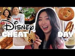 DISNEYLAND CHEAT DAY IN MEDICAL SCHOOL | WINTER EDITION ❄️ | Eating Everything I Want for a Day