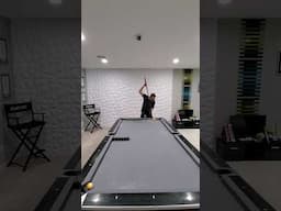 INSANE Curve Pool Trick Shot 🎱#DreamTrackAI