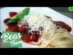 Spaghetti Napoli mit viel Geschmack - schnell und günstig