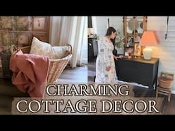 Spring Thrift With Me + Cottagecore Haul/Charming Vintage Goodwill Finds