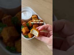 Air-fryer buffalo tofu bites ❤️‍🔥❤️‍🔥