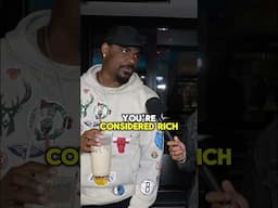 Gentleman says if you’re making $100,000 a year then you are considered rich