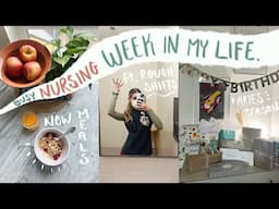 A REAL Week in the Life as a Peds Nurse: Finding work life balance, meal prep, + BIG news coming....