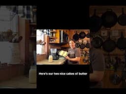 Real milk. Real butter. Real simple. #homesteadlife #shorts