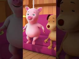 Piggy Piggy Ya Papa Lagu Pembelajaran #shorts #forkids #piggypiggyyespapa #farmees #song