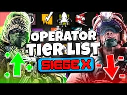 The OFFICIAL Siege X Operator Tier List - R6 2025