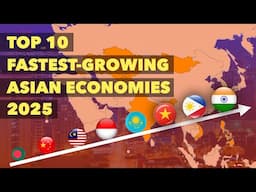 Top 10 Fastest-Growing Asian Economies 2025 | Asian Economies 2025 | Asia 2025 | Facts Nerd