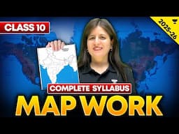 Class 10 Social Science | Complete Map Work Syllabus 🗺️ | 2025-26 | By Shweta Ma’am