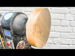 How to Make a Bowl with Coloured Texture using a Dremel. Beginner Woodturning Projects