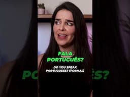 👉 Learn to ask: DO YOU SPEAK PORTUGUESE?' 🇵🇹💬 #Shorts