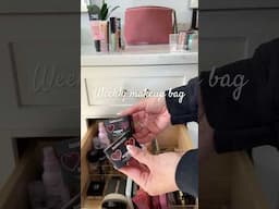Picking out my weekly makeup bag - shop my stash with me!