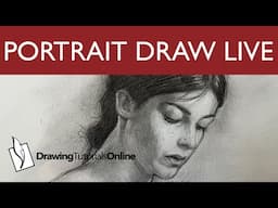 Portrait Drawing Live Session