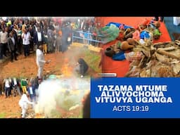 TAZAMA MTUME ALIVYOCHOMA VITU VYA UGANGA/// PETER MORWABE