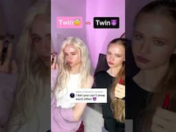 My TWIN SISTER and I are drawing ✨each other✨LOL 😇😈who wins??@LiliGisella  | JULIA GISELLA