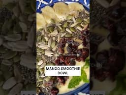 Mango Smoothie Bowl #mangosmoothie #mangorecipe #aarumskitchen