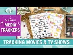 Creating Media Pages For My Planner | Movies & TV Shows Trackers | Happy Planner | ohelloRobin