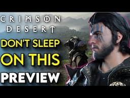 Crimson Desert Left Me STUNNED! - HONEST Impressions (Crimson Desert Preview)
