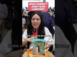 Who In The Office Doesn’t Join Team Lunches? 👀 | Eatbook KPO #shorts