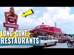 Remembering CLOSED Fast Food Restaurants From the Past