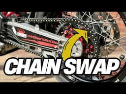 Motorcycle Chain Replacement: Upgrade Your Ducati Hypermotard 698 Mono!