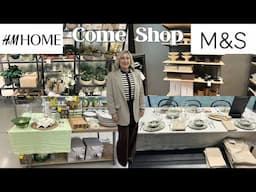 H&M HOME and MARKS & SPENCER | GORGEOUS SPRING HOME DECOR | Come Shop With Me