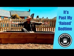 Building raised vegetable beds out of sleepers