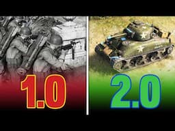 Company of Heroes 3 Graphics & Audio Upgrades Launch vs Today!